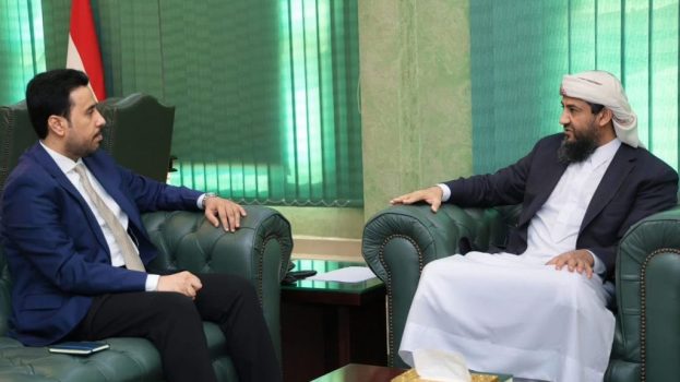 المحرّمي يبحث مع رئيس هيئة التشاور مستجدات الأوضاع وتنسيق الجهود