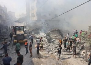 وزير دفاع إسرائيل يتوعد بتدمير مدينة غزة 
