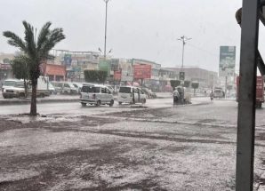 لملس يوجه الدفاع المدني بالتعامل مع تداعيات المنخفض الجوي 