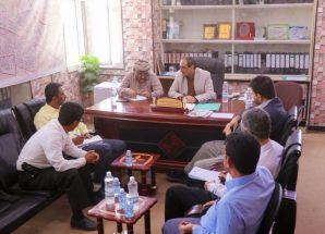 برئاسة الأمين العام اجتماع موسع لمناقشة التدابير العاجلة للحد من مخاطر السيول