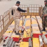 أثناء عملية تفتيش في نقطة الحسيني…الحزام الأمني بلحج يضبط رافعات مخصصة لإنزال حاويات السفن كانت في طريقها إلى الحديدة 