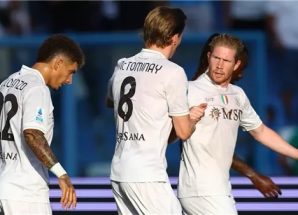الدوري الإيطالي: دي بروين يقود نابولي للفوز على ساسولو