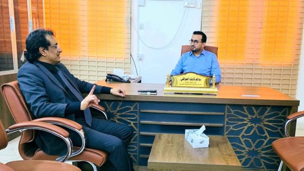 وكيل شبوة الخليفي يبحث مع رئيس هيئة الأراضي عددًا من قضايا التخطيط الحضري