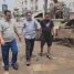 مدير عام المنصورة يدشن مشروع الصيانة الطارئة لشارع كورنيش الفنان المرشدي