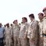 وزير الدفاع يتفقد جزيرة ميون وباب المندب