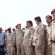وزير الدفاع يتفقد جزيرة ميون وباب المندب