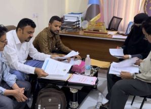 فريق التوجيه والرقابة الرئاسي يطلع على عمل إدارة المرأة والطفل بتنفيذية انتقالي الضالع