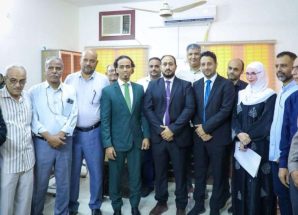 الأمين العام يشرف على مراسم تسليم مهام رئيس هيئة الأراضي