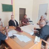 فريق التوجيه والرقابة الرئاسي يزور المعهد الصحي بجعار ومعهد التدريب المهني بالكود
