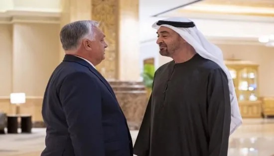 الشيخ محمد بن زايد يبحث مع رئيس وزراء المجر تعزيز التعاون في مختلف المجالات 