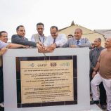 الوزير السقطري يضع حجر الأساس لمشروع تأهيل مركز بحوث الثروة الحيوانية والطب البيطري بكلية ناصر الزراعية