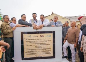 الوزير السقطري يضع حجر الأساس لمشروع تأهيل مركز بحوث الثروة الحيوانية والطب البيطري بكلية ناصر الزراعية
