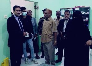 برئاسة العميد الجبواني…فريق التوجيه والرقابة الرئاسي يتفقد مستشفى زنجبار ومركز معالجة الإسهالات بالمستشفى
