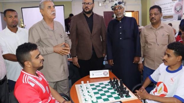 برئاسة المحامي الشعيبي…فريق التوجيه والرقابة الرئاسي يدشّن بطولة الشطرنج الفرقية لأندية ساحل حضرموت بالمكلا