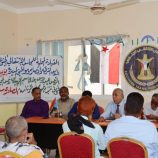 فريق التوجيه والرقابة الرئاسي بعقد لقاءً بتنفيذية انتقالي الديس الشرقية