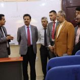 فريق التوجيه والرقابة الرئاسي برئاسة الدكتور الخضر السعيدي يزور جامعة ومعهد سقطرى ويشيد بالدعم الإماراتي لقطاع التعليم