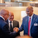 الرئيس الزُبيدي يلتقي ضمن وفد مجلس القيادة الرئاسي رئيس جمهورية العراق ووزير خارجية البحرين