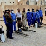 شبوة: السلطة المحلية في عتق تدشن حملة رش ضبابي ورذاذي لمكافحة البعوض في المدينة