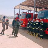 مدير عام شرطة شبوة يتفقد إدارة الدفاع المدني ويؤكد على أهمية رفع مستوى الجاهزية 