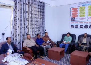 برئاسة الدكتور القميري…فريق التوجيه والرقابة الرئاسي يتفقد فرع مصلحة الضرائب في شبوة