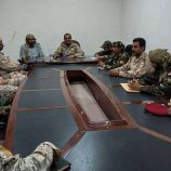 قيادة قوات دفاع شبوة تعقد اجتماعاً عسكرياً وأمنياً استثنائياً، وتعلن رفع الجاهزية القصوى وتتوعد الخارجين عن القانون  قيادة قوات دفاع شبوة تعقد اجتماعاً عسكرياً وأمنياً استثنائياً، وتعلن رفع الجاهزية القصوى وتتوعد الخارجين عن القانون