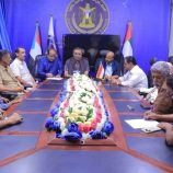 انتقالي وادي وصحراء حضرموت يلتقي أعضاء الجمعية الوطنية ومجلس المستشارين لمناقشة الترتيبات لفعالية 14 أكتوبر