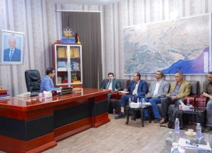 المحافظ بن الوزير يبحث مع نائب وزير المياه والبيئة سبل دعم وتطوير القطاع في شبوة