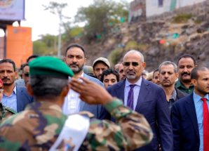 الرئيس الزُبيدي يصل الضالع للمشاركة في الاحتفالات الجماهيرية بالذكرى 62 لثورة 14 أكتوبر المجيدة