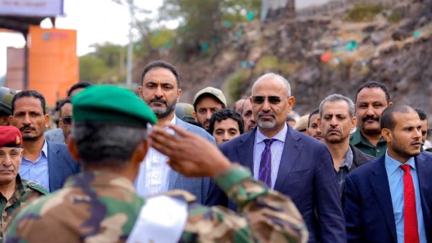 الرئيس الزُبيدي يصل الضالع للمشاركة في الاحتفالات الجماهيرية بالذكرى 62 لثورة 14 أكتوبر المجيدة