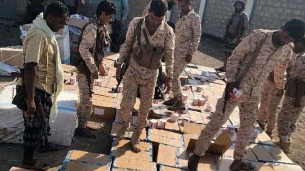 الحملة الأمنية المشتركة تضبط مليونًا وثمانين ألف حبة مخدرة في رأس العارة