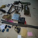 قوات اللواء الرابع مشاة بشبوة تحبط عملية تهريب أسلحة قادمة من مناطق الحوثيين في وادي عماقين بالروضة