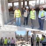 الوكيل الشبحي يتفقد سير الأعمال الإنشائية لمشروع بناء مخازن الأدوية واللقاحات المركزية بالعاصمة عدن