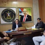 رئيس تنفيذية انتقالي لحج يلتقي مدير الأحوال المدنية بالحوطة