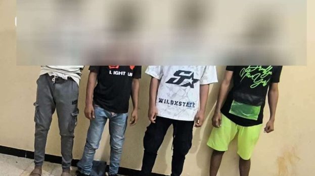 أمن العاصمة عدن يلقي القبض على 4 متهمين بتعاطي وترويج المخدرات في مديرية صيرة