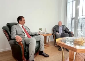 لملس يناقش مع السفير رياض ياسين تعزيز حضور العاصمة عدن في الفعاليات الثقافية والاقتصادية بفرنسا