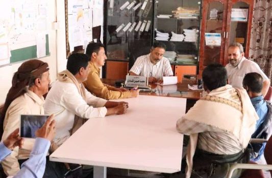 رئيس تنفيذية انتقالي أبين يلتقي مدير عام مكتب الصحة بالمحافظة