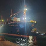 رسو السفينة الثانية لشركة مرسى في رصيف المعلا