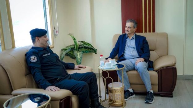 المحافظ لملس يبحث مع رئيس جهاز مكافحة الإرهاب سبل تعزيز الأمن والاستقرار