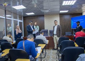 معهد الطيران بالعاصمة عدن يدشن إمتحانات تحديد المستوى في اللغة الإنجليزية