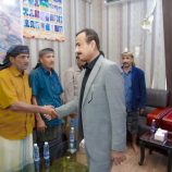 خلال لقاءهم المحافظ بن الوزير: مشائخ ووجهاء لقموش يؤكدون وقوفهم إلى جانب قيادة السلطة المحلية وجهودها الراسخة في تعزيز الاستقرار