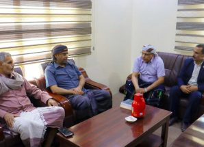 الكثيري يطلع على مجمل الأوضاع بوادي حضرموت