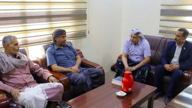 الكثيري يطلع على مجمل الأوضاع بوادي حضرموت