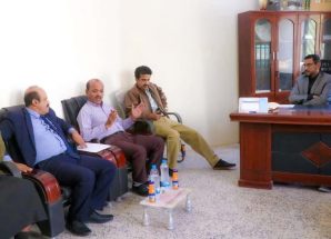 شبوة: الوكيل لمروق يشرف على مراسم الاستلام والتسليم بمكتب التخطيط والتعاون الدولي بالمحافظة