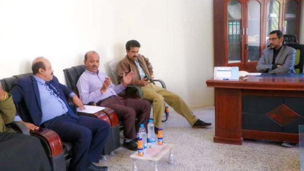 شبوة: الوكيل لمروق يشرف على مراسم الاستلام والتسليم بمكتب التخطيط والتعاون الدولي بالمحافظة