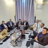 رئيس تنفيذية انتقالي شبوة يلتقي قيادة كلية التربية في بيحان