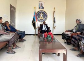 رئيس تنفيذية انتقالي شبوة يلتقي وكيل المحافظة الشيخ علي محسن السليماني