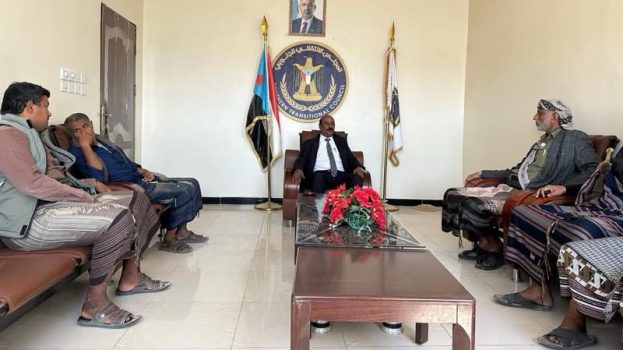 رئيس تنفيذية انتقالي شبوة يلتقي وكيل المحافظة الشيخ علي محسن السليماني