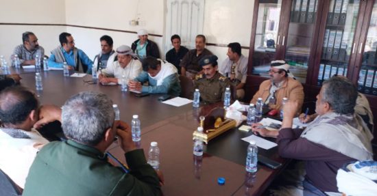 برئآسة الفاطمي انعقاد دورة تنفيذي بيحان لشهر نوفمبر