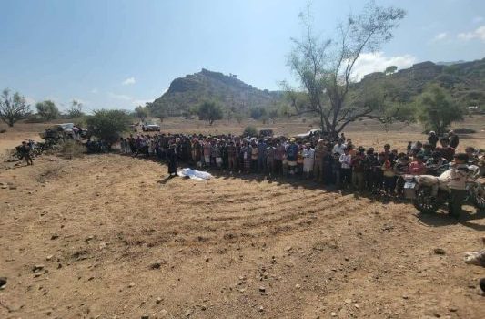 تشييع لجثمان الشهيد محمد أحمد قايد بالأزارق بعد سبع سنوات من الأسر