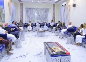 الكثيري وباعوم يزوران سكرتارية قبائل آل كثير برئاسة الشيخ عبدالله صالح